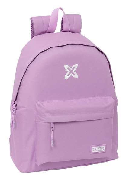 Safta Sac à dos Munich Basicos Lila 33 x 42 x 15 cm - Pour enfants à partir de 3 ans
