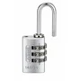 Abus 145/20 Cadenas à combinaison 3 chiffres en aluminium argent