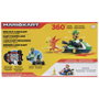 JAKKS PACIFIC Figure Luigi Mario Kart 6,5 cm - Personnage megagiros - Univers Nintendo Kart