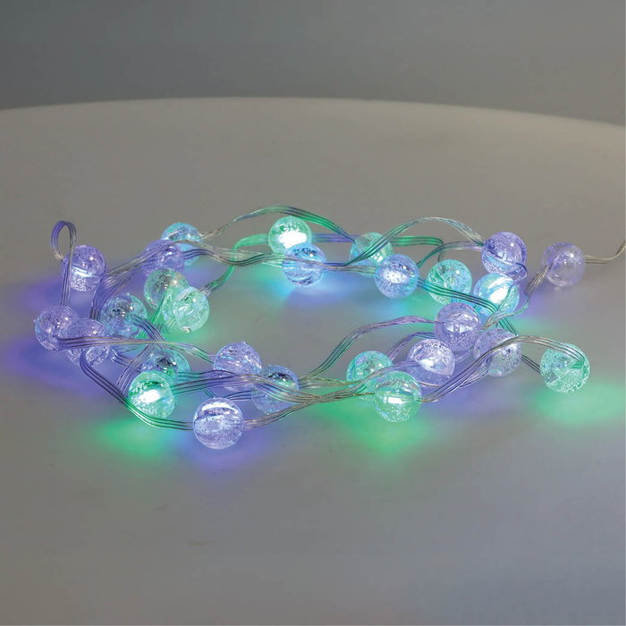 GSC Evolution Guirlande de boules LED intelligente RGB 3m Wi-Fi/Bluetooth