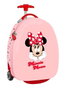 Safta Valise Cabine Enfant Minnie Mouse "Naive" 16 Pouces - Dimensions 28x43x23 cm - Valise Trolley Recommandée à Partir de 3 Ans