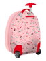 Safta Valise Cabine Enfant Minnie Mouse "Naive" 16 Pouces - Dimensions 28x43x23 cm - Valise Trolley Recommandée à Partir de 3 Ans