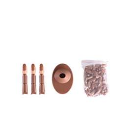 Bifull Doigts de pratique articulés marron (Lot de 3)