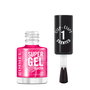 Rimmel London Super Gel Vernis à Ongles N°120 Glazed To Perfection - Finition Gel 14 Jours - 12 ml