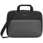 Targus - Etui Sacoche pour Chromebook 11,6" - Protection avec Sangle et Poche de Stockage - Noir/Gris