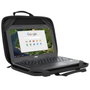 Targus - Etui Sacoche pour Chromebook 11,6" - Protection avec Sangle et Poche de Stockage - Noir/Gris