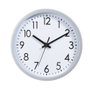 Horloge murale ronde assortie blanc, argenté ou noir - Ø 20 x 3,8 cm