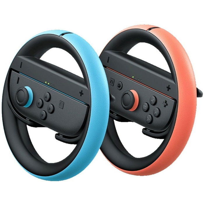Nintendo Volants pour Manettes Joy-Con 2 Accessoire Nintendo Switch avec Vibration HD et Fixation Magnétique pour Expérience de Course Améliorée