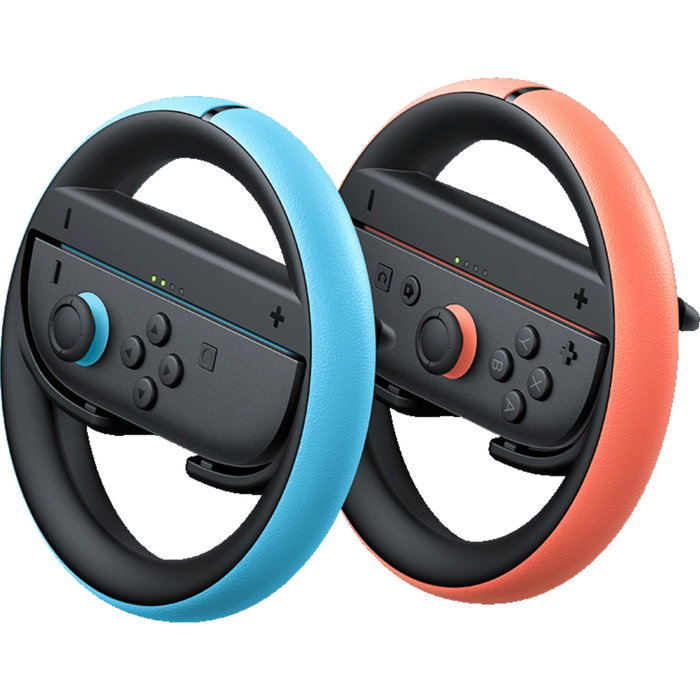 Nintendo Volants pour Manettes Joy-Con 2 - Pack Double Neon Blue et Neon Red
