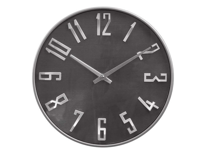 GIFTDECOR Horloge Murale Plata Aluminium 30cm