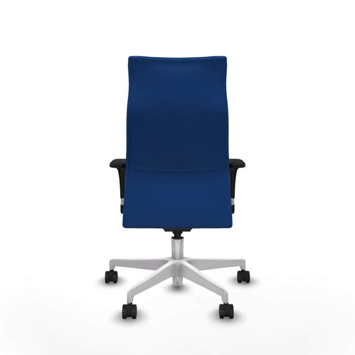 Piqueras Y Crespo Fauteuil Albacete Bleu avec Mécanisme Synchrone et Accoudoirs 1D