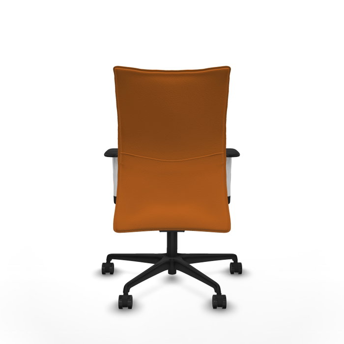 Piqueras Y Crespo Silla Albacete confidente, Orange, avec mécanisme Synchro et accoudoirs ByN Piqueras Y Crespo Silla Albacete confidente, Orange, avec mécanisme Synchro et accoudoirs ByN
