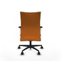 Piqueras Y Crespo Silla Albacete confidente, Orange, avec mécanisme Synchro et accoudoirs ByN
