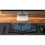 Keychron Q10 Clavier mécanique gamer Alice/75% avec switch Red, rétroéclairage RGB, personnalisable QMK/VIA, boîtier aluminium CNC