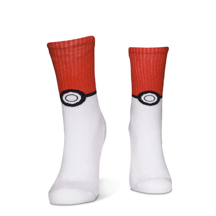 Difuzed Pokémon pack 3 paires de chaussettes Pikachu Pokeball 39-42 Difuzed Pokémon pack 3 paires de chaussettes Pikachu Pokeball 39-42