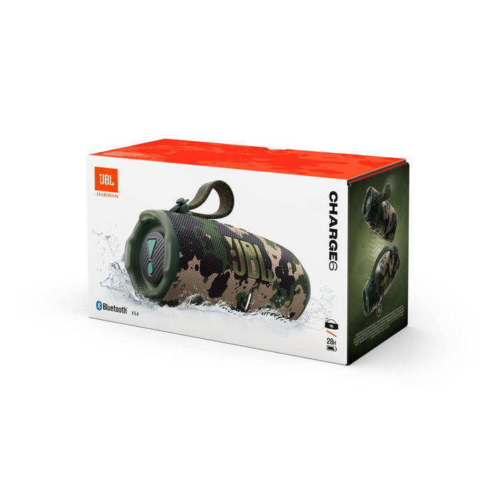 Haut-parleurs bluetooth portables JBL JBLCHARGE6SQUAD Imprimé