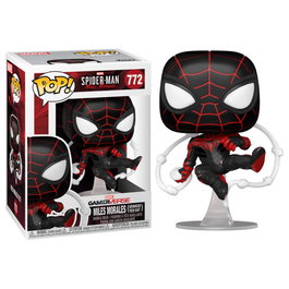 FUNKO Figura POP Marvel Spiderman Miles Morales Advanced Tech Suit