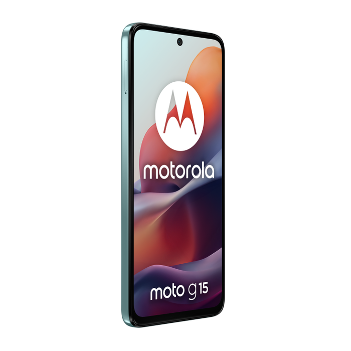 Motorola Moto G15 4G Smartphone 8GB RAM 512GB Glacier Blue Écran 6.72" Full HD+ 50MP Double SIM Android 15
