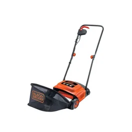 BLACK+DECKER GD300-QS - Aérateur démousseur filaire pour gazon et pelouse, 600W, largeur de travail 30cm