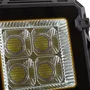 greenice Projecteur solaire LED 100W Blanc froid avec télécommande et panneau solaire IP65