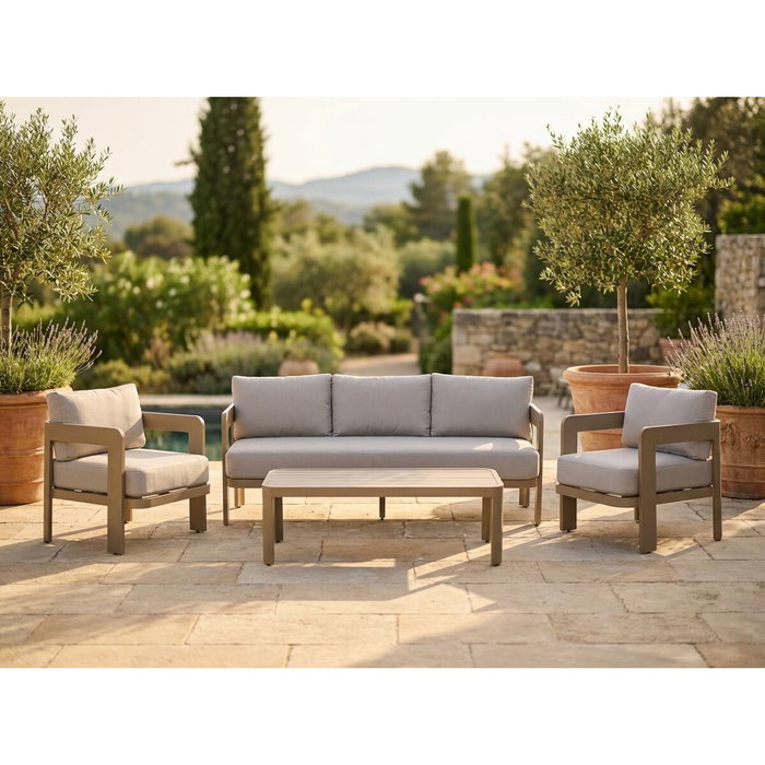 Canapé de jardin Home ESPRIT Marron 188 X 75 X 67 CM