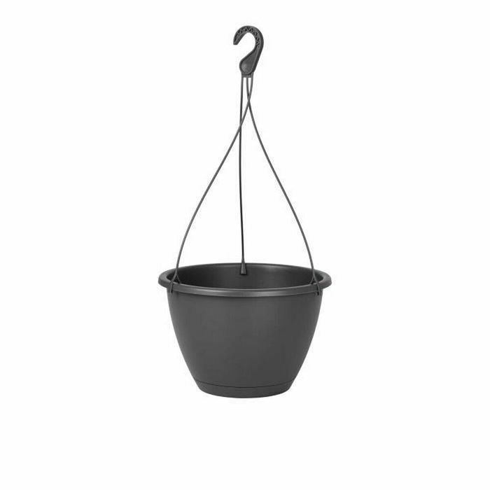 Artevasi Pot de fleur à suspendre Algarve Gris anthracite Rond 31 x 31 x 20,5 cm Artevasi Pot de fleur à suspendre Algarve Gris anthracite Rond 31 x 31 x 20,5 cm