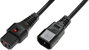 MicroConnect Cordon d'alimentation IEC Lock C13 vers C14 - 2m