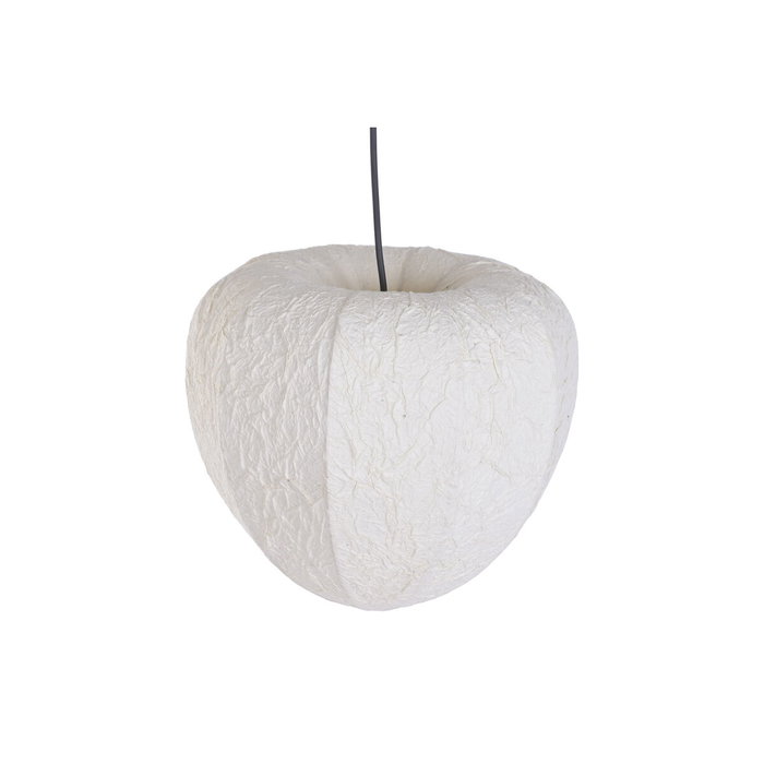Home ESPRIT Suspension Papier Acier Blanc 35,5 x 35,5 x 29,5 cm