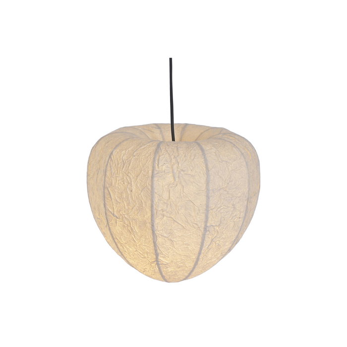 Home ESPRIT Suspension Papier Acier Blanc 35,5 x 35,5 x 29,5 cm