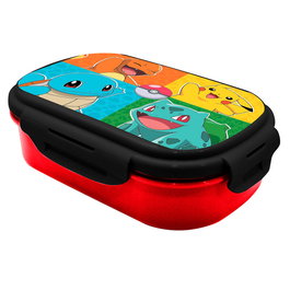 Sandwichera + Cubierto Pokémon - Kids Licensing - Taille: 22x16x7cm