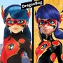Bandai - Poupée Articulée Miraculous Ladybug Dragon Bug 26 cm avec Accessoires et Kwami