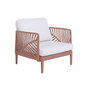 Home ESPRIT Canapé de jardin Terre cuite 222 x 74 x 70 cm