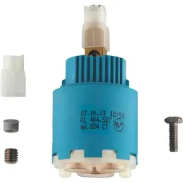 Grohe Cartouche 46863000 de 35 mm pour mitigeur monocommande - Technologie SilkMove ES, ouverture eau froide, système d'étanchéité céramique et limiteur de température (70°C max)