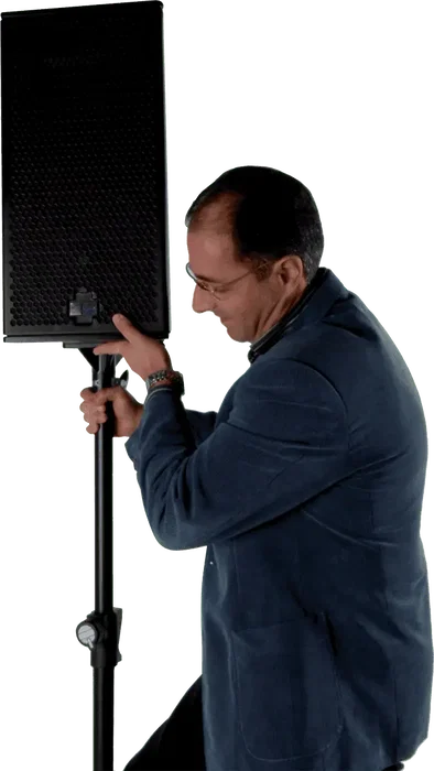 QUIKLOK Soporte Trípode Altavoz Amortiguación Aire Negro 98-152 cm QUIKLOK Soporte Trípode Altavoz Amortiguación Aire Negro 98-152 cm