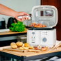 Mesko MS4908G Friteuse à huile, Blanche, 2,5 l, 1800 W