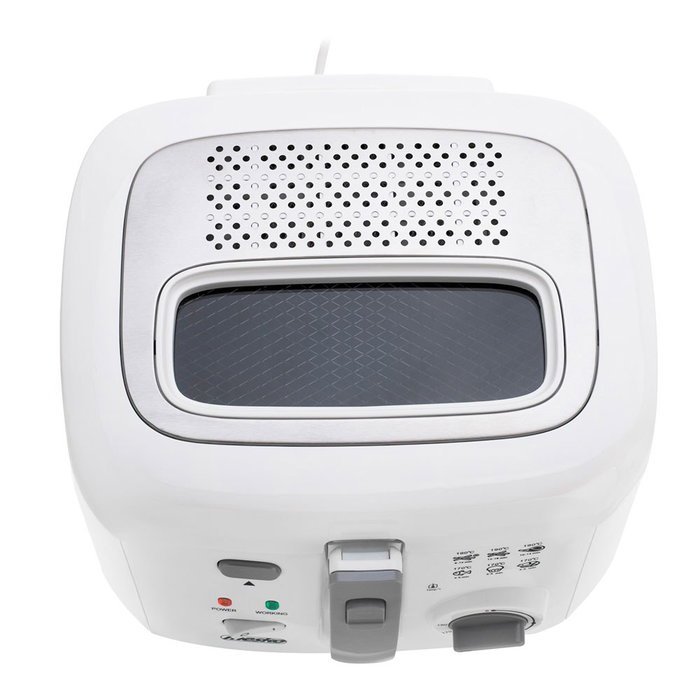 Mesko MS4908G Friteuse à huile, Blanche, 2,5 l, 1800 W