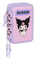 Safta Plumier Triple 37 Pièces pour Crayons - Dimensions : 12,5 x 19,5 x 5,5 cm