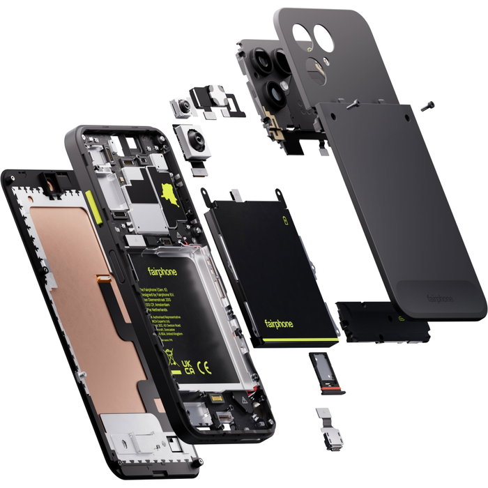 Fairphone Fairphone 6+ 256Go Horizon Black