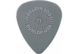 Dunlop Delrin 500 Prime Grip 0,71 mm Sac de 12