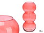 GIFTDECOR Vase en Cristal Triple Sphère 38cm Teja
