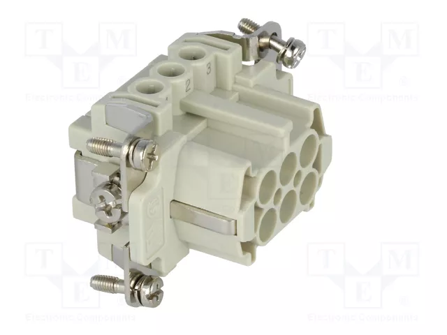 ILME Connecteur HDC CNE femelle 6 broches 16A 500V ILME Connecteur HDC CNE femelle 6 broches 16A 500V