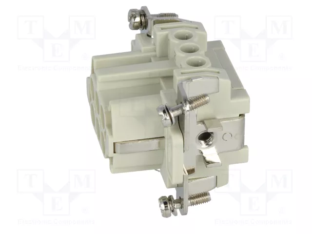ILME Connecteur HDC CNE femelle 6 broches 16A 500V ILME Connecteur HDC CNE femelle 6 broches 16A 500V