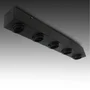 Lingotto Uno Suspension 5xE27 en Aluminium
