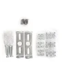 Lingotto Uno Suspension 5xE27 en Aluminium