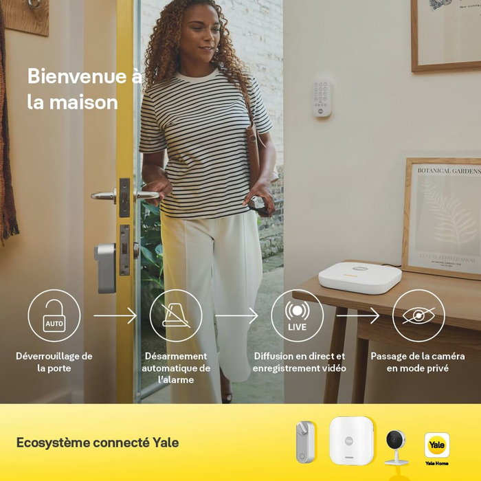 Yale Kit de sécurité pour la maison AL-SK1-1A-EU