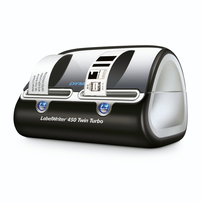 Dymo LabelWriter 450 Twin Turbo S0838870 Noir et Argent