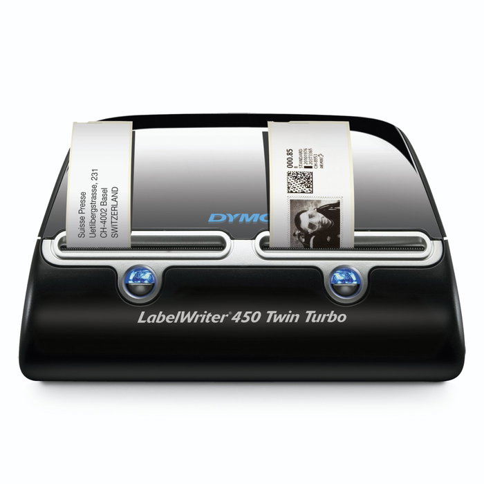Dymo LabelWriter 450 Twin Turbo S0838870 Noir et Argent