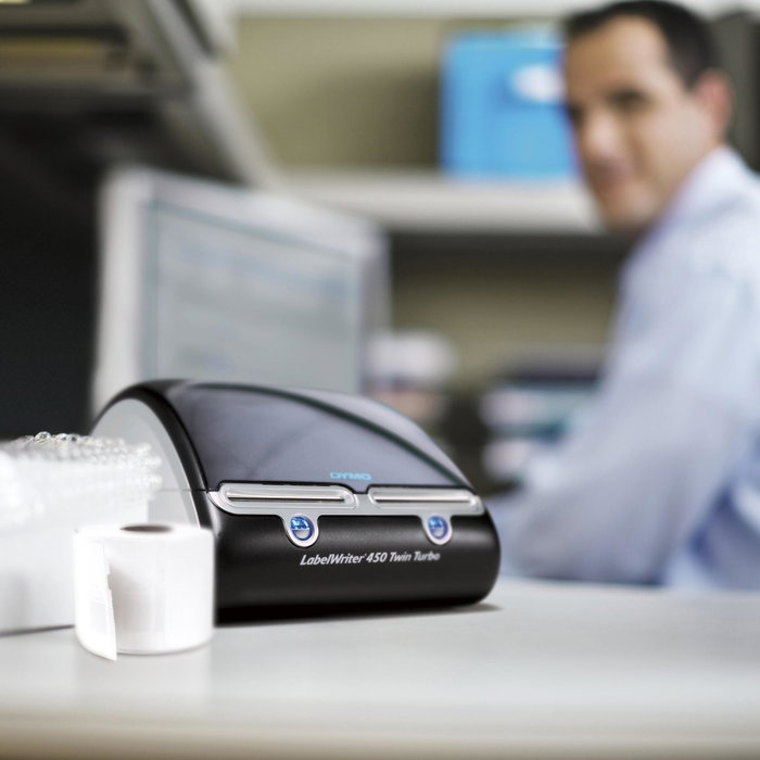 Dymo LabelWriter 450 Twin Turbo S0838870 Noir et Argent