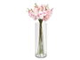 GIFTDECOR Vase APARENZA Cylindrique en Acrylique Transparenant 12x35cm