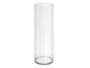 GIFTDECOR Vase APARENZA Cylindrique en Acrylique Transparenant 12x35cm